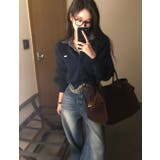 マーリン、ペンダントVネックカーディガン cd1260 | BEIDELLI | 詳細画像4 