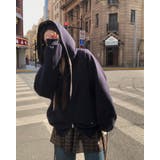 モブニング、配色ツーウェイジップアップパーカー jp1179 | BEIDELLI | 詳細画像13 