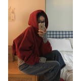 クッキー、ストライプフィンガーホールTシャツ ts1384 | BEIDELLI | 詳細画像4 