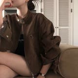 バンドカラー、スエードクロップジャケット jk1144 | BEIDELLI | 詳細画像4