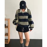 クミ、ボーダーカラートレーナー ts1453 | BEIDELLI | 詳細画像7 