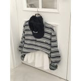 ポポ、ストライプストリングのTシャツ ts1397 | BEIDELLI | 詳細画像6 