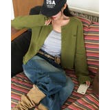 キャンディー フリルニットカーディガン cd1280 | BEIDELLI | 詳細画像6