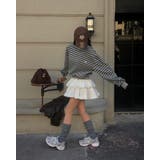 ヘイト、ストライプラウンドトレーナー ts1387 | BEIDELLI | 詳細画像3 