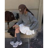 ヘイト、ストライプラウンドトレーナー ts1387 | BEIDELLI | 詳細画像2 