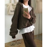 ソフ レイヤードフリル長袖Tシャツ ts1441 | BEIDELLI | 詳細画像3 