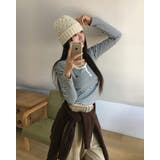 配色ヘンリーネック ストライプTシャツ ts1451 | BEIDELLI | 詳細画像8 