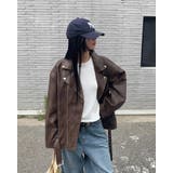 ブラウン | バーニング ライダーオーバーレザージャケット jp1213 | BEIDELLI