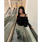 パブ オフショルダー長袖Tシャツ ts1498 | BEIDELLI | 詳細画像6
