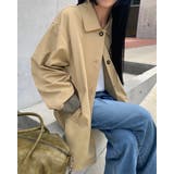BEIGE | ドヴ チェック配色 トレンチコート ct1064 | BEIDELLI