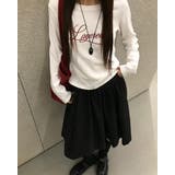 WHITE | ペーパーレタリング長袖 Tシャツ DS26058 | BEIDELLI