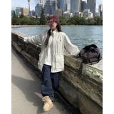 LIGHTGRAY | リエン ハイネックハーフジャケット GZ26396 | BEIDELLI