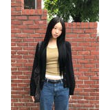 BLACK | ロディン クラシックVネックカーディガン DG26631 | BEIDELLI