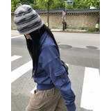 BLUE | テニー ルーズハイネックトレーナー DS26241 | BEIDELLI