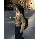 BEIGE | ロディン クラシックVネックカーディガン DG26631 | BEIDELLI