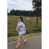 NAVY | オックスフォードストライプシャツ bs1154 | BEIDELLI