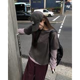 ミックスド レイヤードストライプTシャツ DS26076 | BEIDELLI | 詳細画像2 