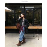 BLACK | アワーレザーミドルジャケット jk1168 | BEIDELLI