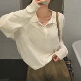 ワイ、カラーネックルーズシルエットニット nt1302 | BEIDELLI | 詳細画像3 