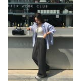 アロ、ストライプオーバーフィットシャツ bs1190 | BEIDELLI | 詳細画像5 