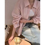 アロ、ストライプオーバーフィットシャツ bs1190 | BEIDELLI | 詳細画像8 