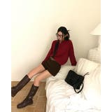 ダブルストライプ襟付きニット nt1309 | BEIDELLI | 詳細画像13 