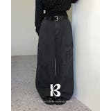 キンダー ピグメント カーゴ ワイドパンツ pt1499 | BEIDELLI | 詳細画像1 