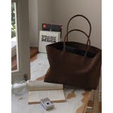 サーモン スエードトートバッグ bg1049 | BEIDELLI | 詳細画像3 