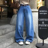 シアリング、バックポケットデニムワイドパンツ pt1427 | BEIDELLI | 詳細画像5 