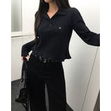 トゥイーティー フリルカラードットロングスリーブTシャツ ts1448 | BEIDELLI | 詳細画像4 