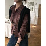 トリックスリムフィットチェックシャツ bs1207 | BEIDELLI | 詳細画像4 