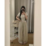 ドット、ピンタックワイドパンツ pt1466 | BEIDELLI | 詳細画像5 