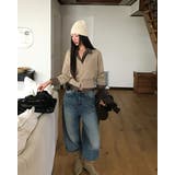 ベール ブイネックニットカーディガン cd1286 | BEIDELLI | 詳細画像15 