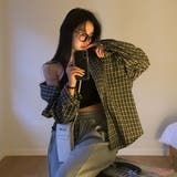 カジュアルオーバーフィットチェックシャツ bs1161 | BEIDELLI | 詳細画像9 