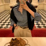 ピッピ、 スリムチェックシャツ・ブラウス bs1176 | BEIDELLI | 詳細画像2 