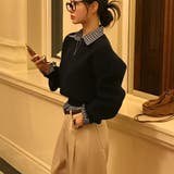 ピッピ、 スリムチェックシャツ・ブラウス bs1176 | BEIDELLI | 詳細画像3 