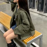 オーバーフィットミリタリージャンパー jk1113 | BEIDELLI | 詳細画像5