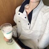 ルーズフィット配色プラケットトレーナー ts1374 | BEIDELLI | 詳細画像2 