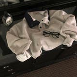 ルーズフィット配色プラケットトレーナー ts1374 | BEIDELLI | 詳細画像5 