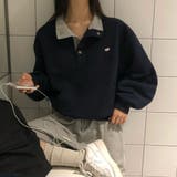 ルーズフィット配色プラケットトレーナー ts1374 | BEIDELLI | 詳細画像7 