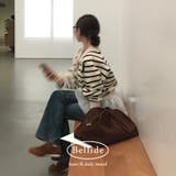 エル、ストライプニットカーディガン cd1259 | BEIDELLI | 詳細画像1 