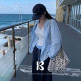 BLUE | べプ オーバーフィットサマーシャツ bs1220 | BEIDELLI