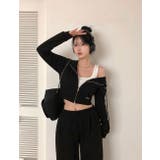 ブラック | ディアダブルピンタックトレーニングセットアップ op1271 | BEIDELLI