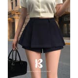 ブラック | ソフィア、レイヤードスカートパンツ sk1156 | BEIDELLI