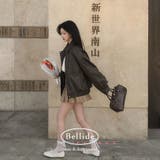 ブラウン | ロック、オーバーフィットスリットレザージャケット jk1158 | BEIDELLI