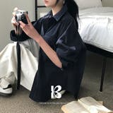 ネイビー | アントン、ポケットルーズフィットシャツ bs1194 | BEIDELLI