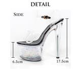 サンダル ヒール クリア | Ryuyu | 詳細画像8 