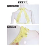 キャバドレス ミニ 花柄刺繍 | Ryuyu | 詳細画像9 