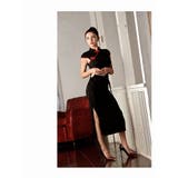 ブラック | ワンピース キャバドレス チャイナ | Ryuyu