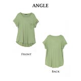半袖Tシャツ ベーシック 無地 | bombshell | 詳細画像10